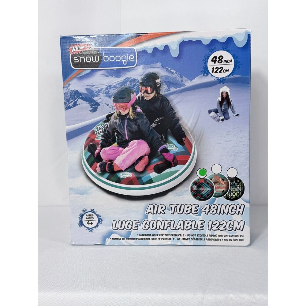 NIB Snowboogie 48" Air Tube Snow Sled Winter Sports Sledding Adult/2 Children